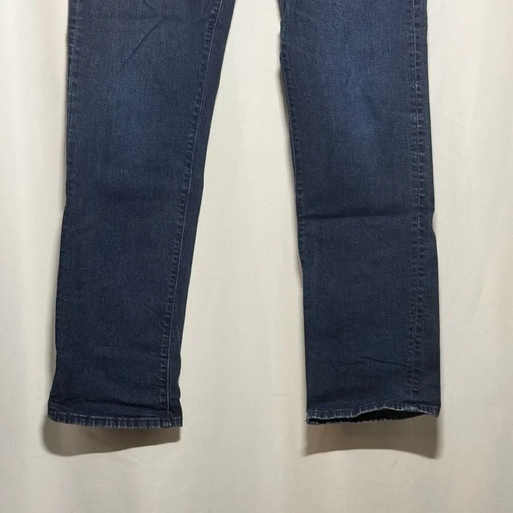 Bonobos Men's Size 33x32 Blue Jeans Dark Wash Straight Slim Stretch Denim